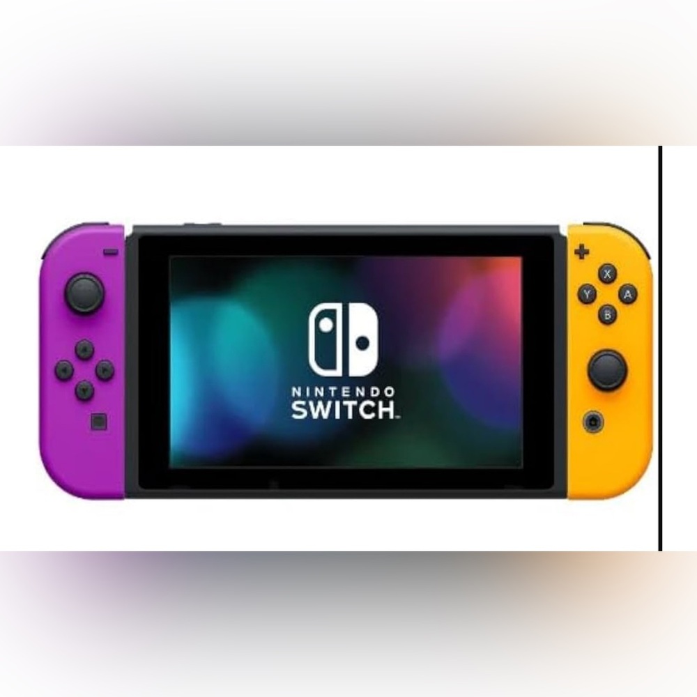 Play+ For Switch/Controller Purple / Orange, Wireless Joypads & Wrist Straps